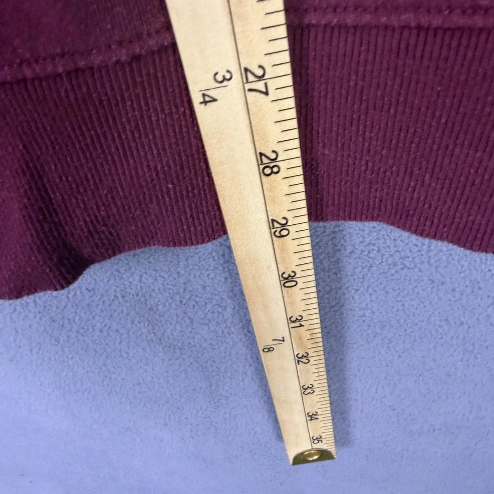 True Religion Logo Zip Hoodie‎ Sweat Jacket-Tone on Tone -Maroon-Size XL